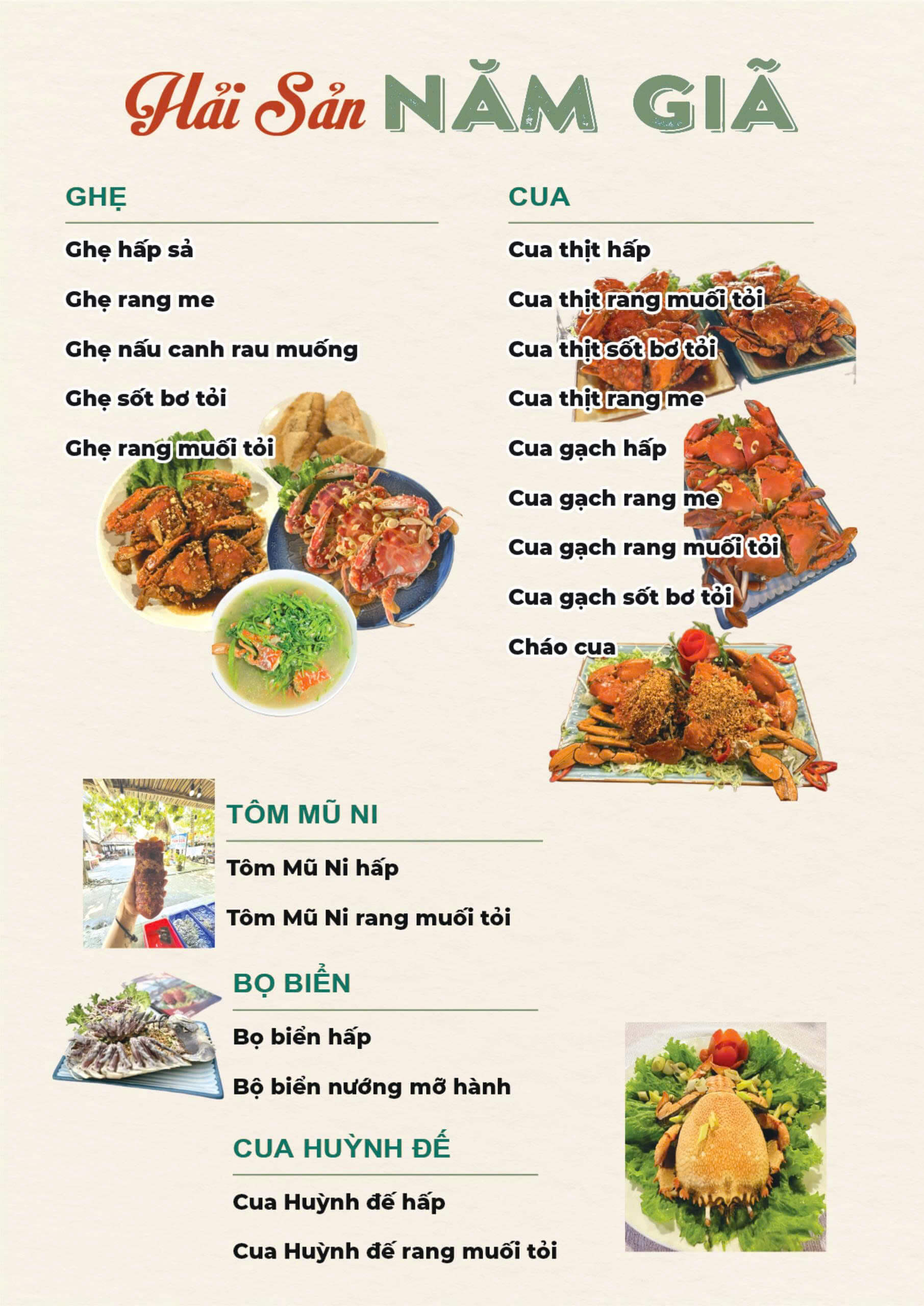 Menu Nhà Hàng Trang 7