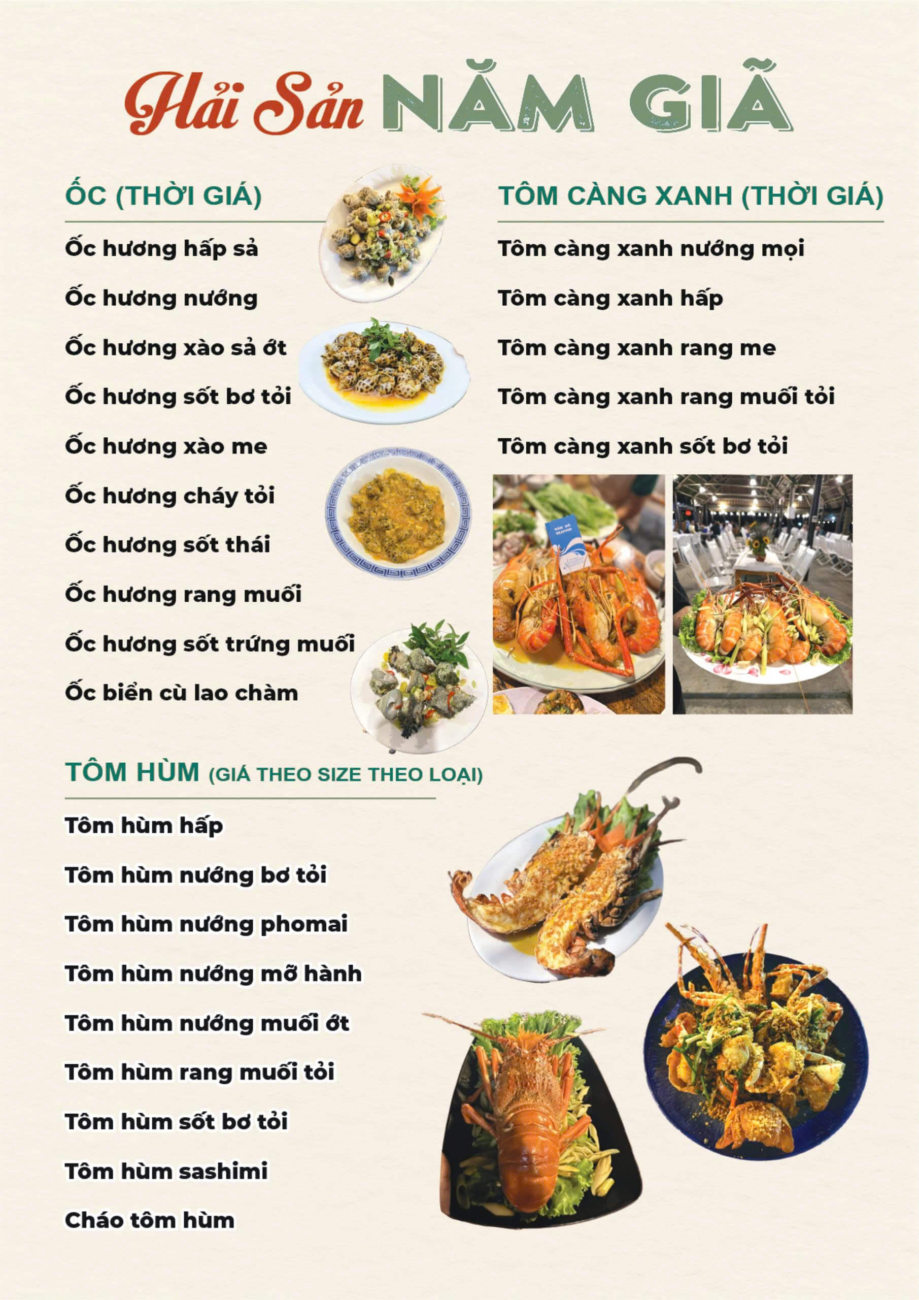 Menu Nhà Hàng Trang 9